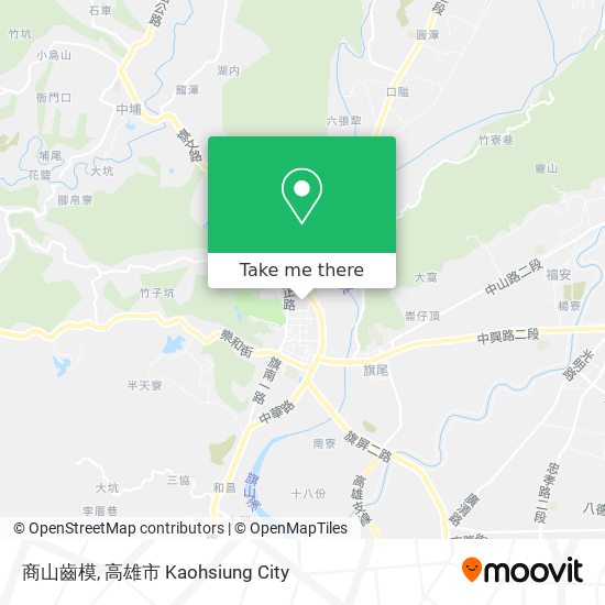 商山齒模 map