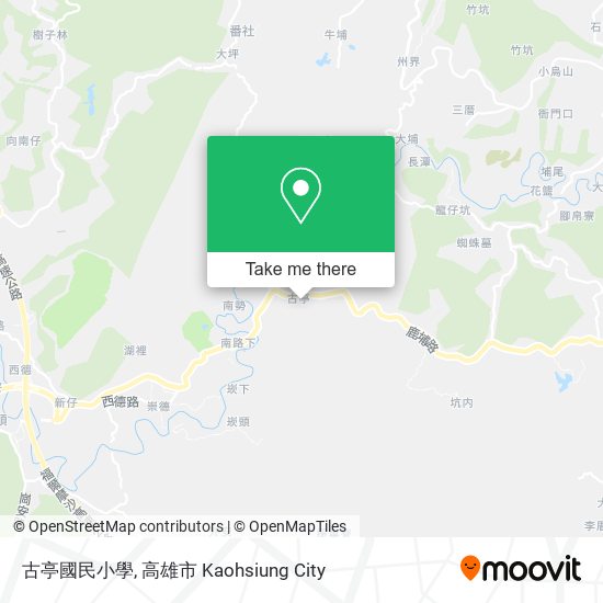古亭國民小學 map