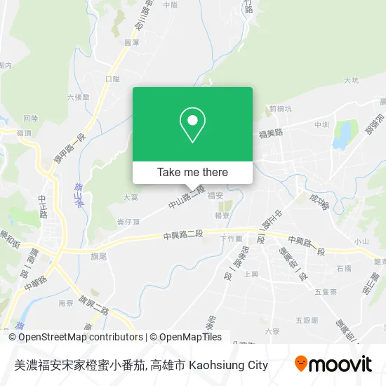 美濃福安宋家橙蜜小番茄地圖