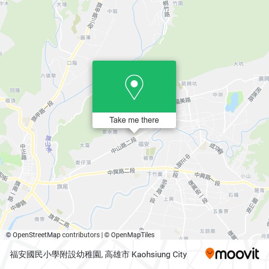 福安國民小學附設幼稚園地圖
