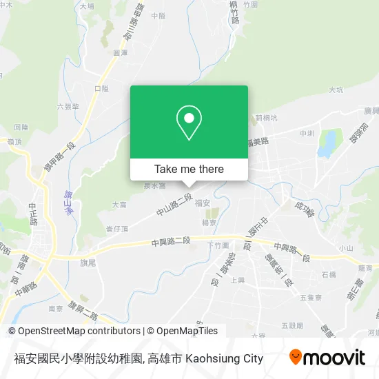福安國民小學附設幼稚園地圖
