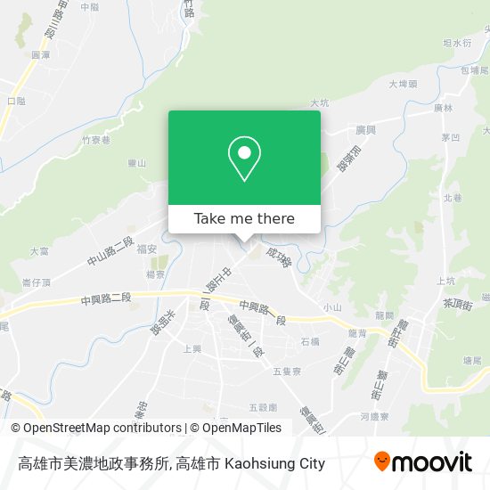 高雄市美濃地政事務所地圖