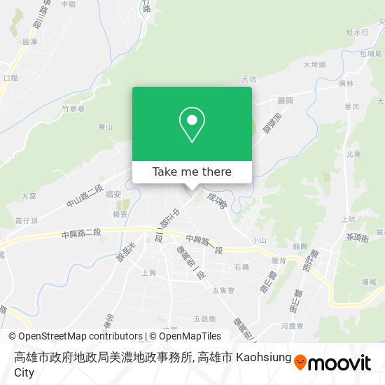 高雄市政府地政局美濃地政事務所 map