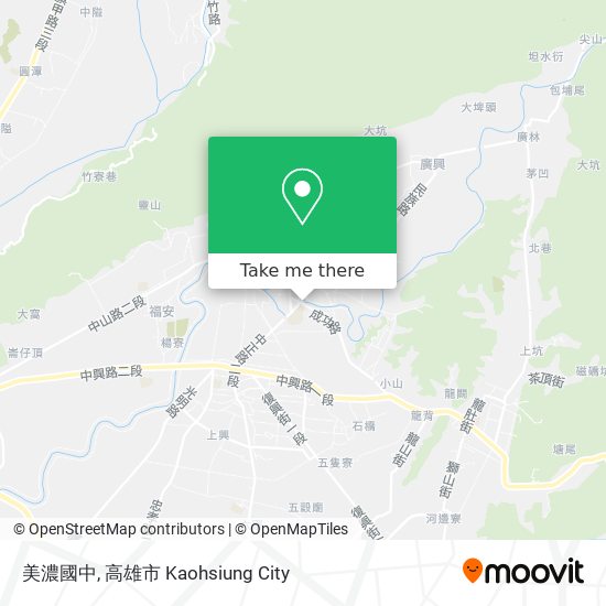 美濃國中地圖