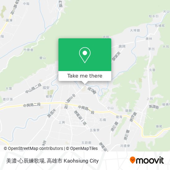 美濃-心辰練歌場地圖