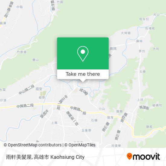 雨軒美髮屋 map