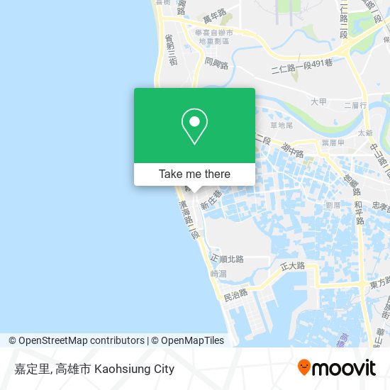 嘉定里 map