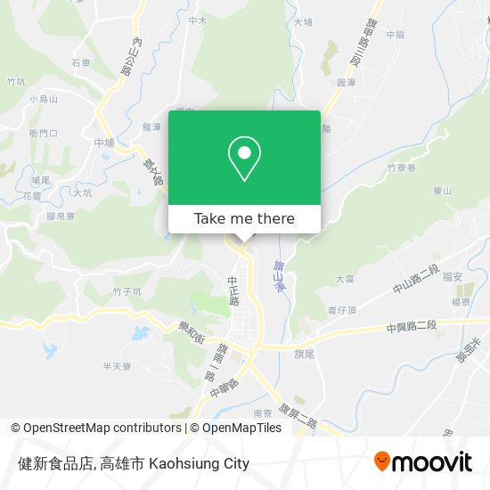 健新食品店 map