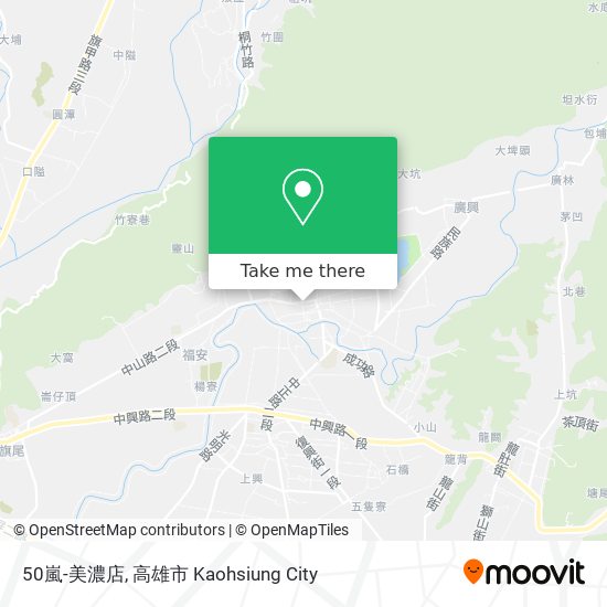 50嵐-美濃店地圖