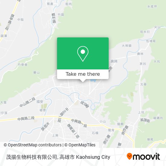茂揚生物科技有限公司地圖