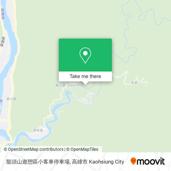 龍頭山遊憩區小客車停車場 map