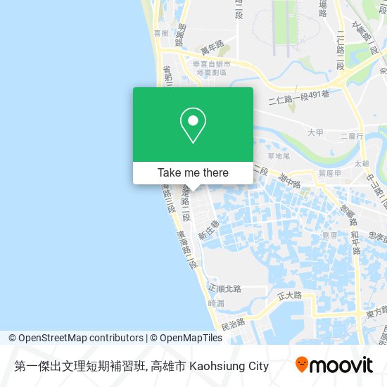第一傑出文理短期補習班 map