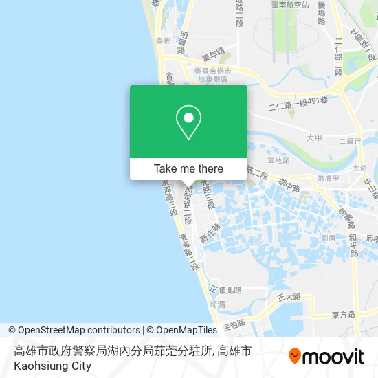 高雄市政府警察局湖內分局茄萣分駐所 map