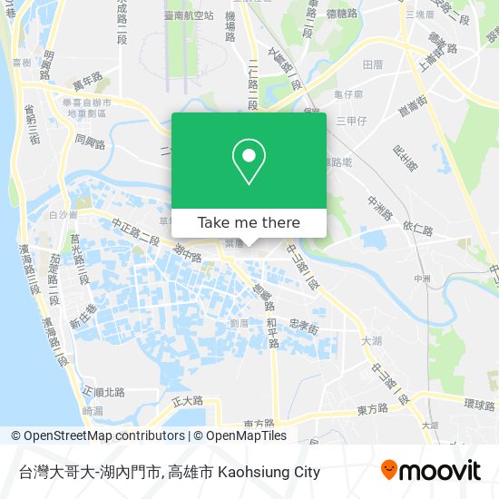 台灣大哥大-湖內門市地圖