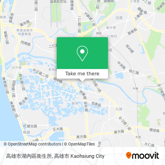 高雄市湖內區衛生所 map