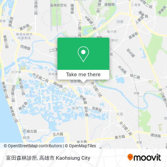 富田森林診所 map
