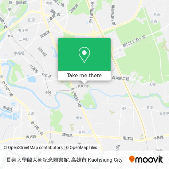 長榮大學蘭大衛紀念圖書館 map