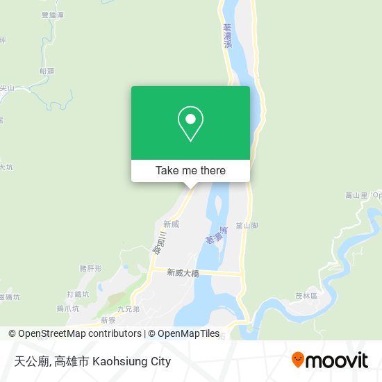 天公廟 map