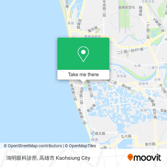 鴻明眼科診所 map