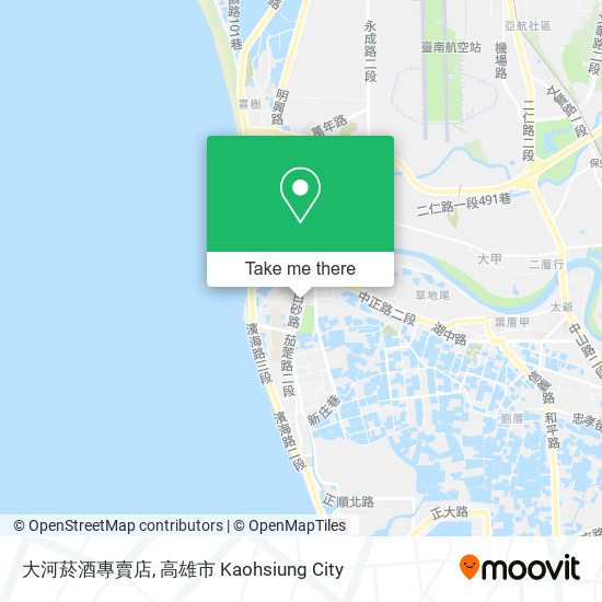 大河菸酒專賣店 map