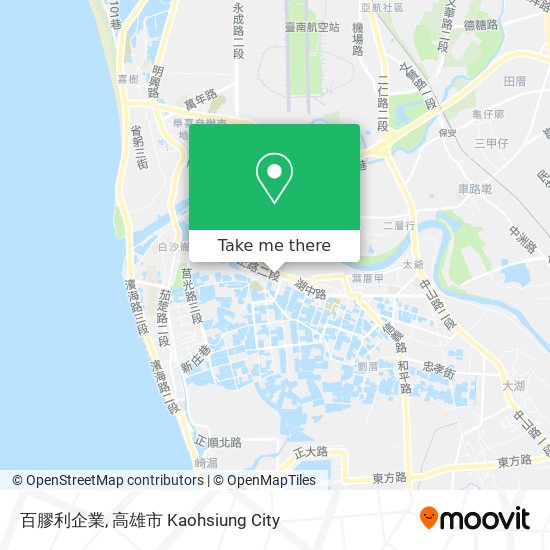 百膠利企業 map
