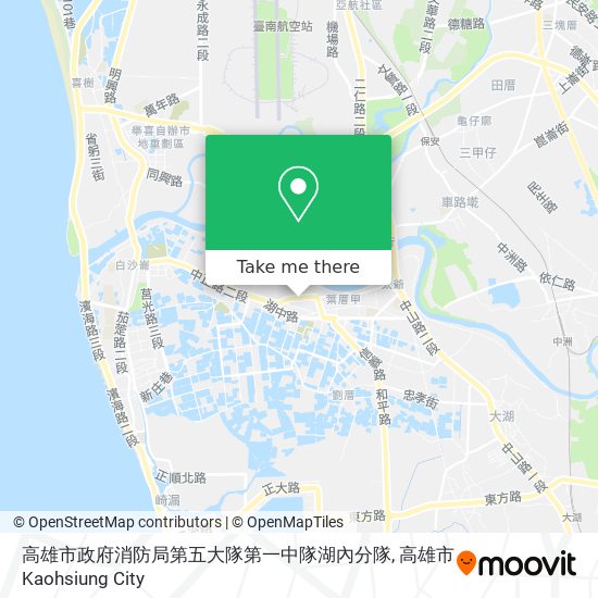 高雄市政府消防局第五大隊第一中隊湖內分隊 map