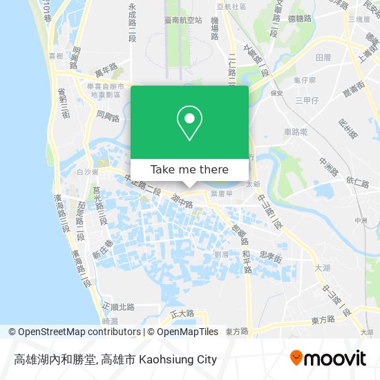高雄湖內和勝堂地圖
