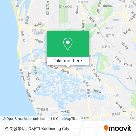 金長發米店 map