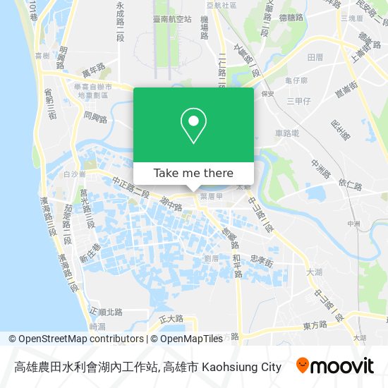 高雄農田水利會湖內工作站 map