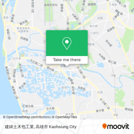 建緯土木包工業 map
