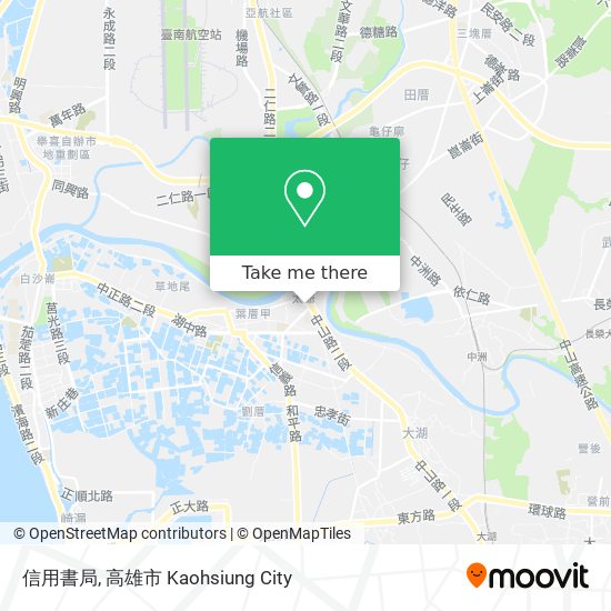 信用書局地圖