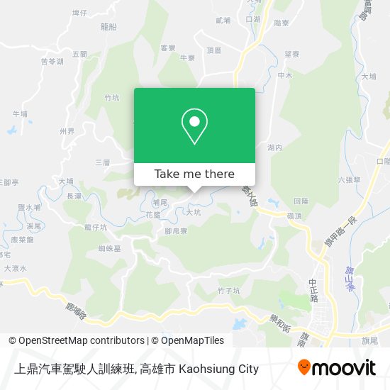 上鼎汽車駕駛人訓練班地圖