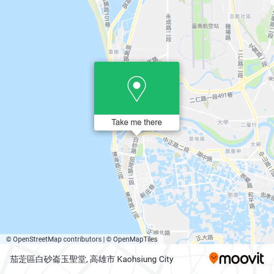 茄萣區白砂崙玉聖堂 map