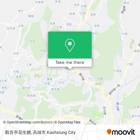 觀音亭花生糖地圖