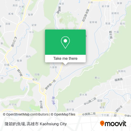 隆穎釣魚場 map