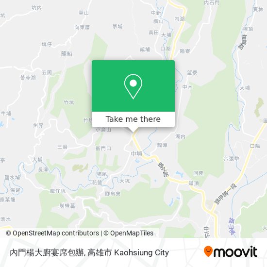 內門楊大廚宴席包辦 map