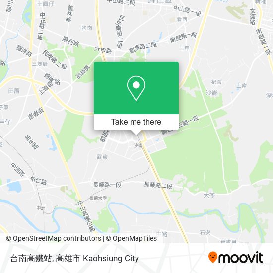 台南高鐵站地圖