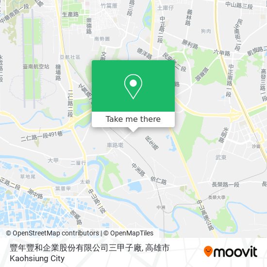 豐年豐和企業股份有限公司三甲子廠 map