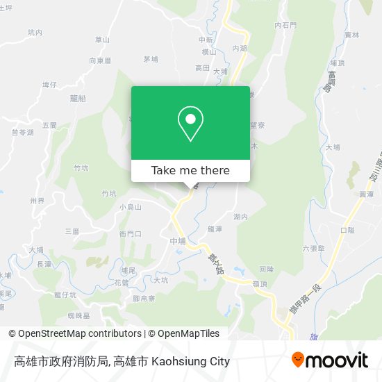 高雄市政府消防局 map