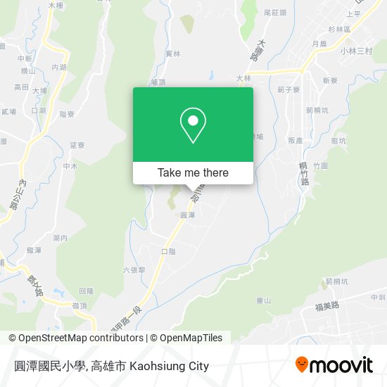 圓潭國民小學 map