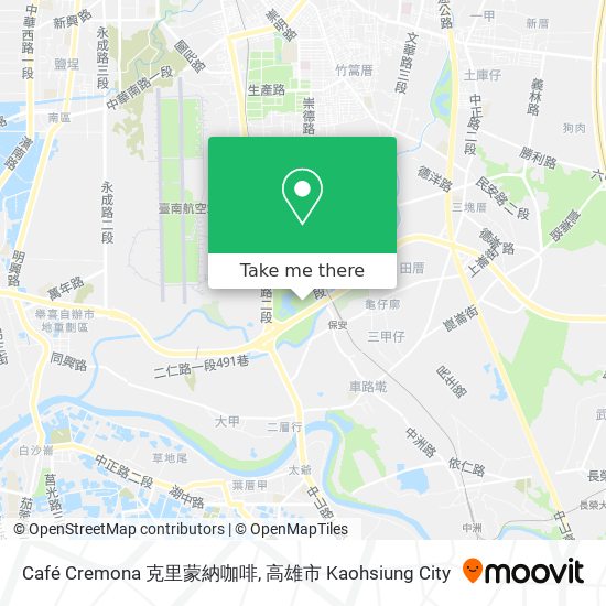 Café Cremona 克里蒙納咖啡 map