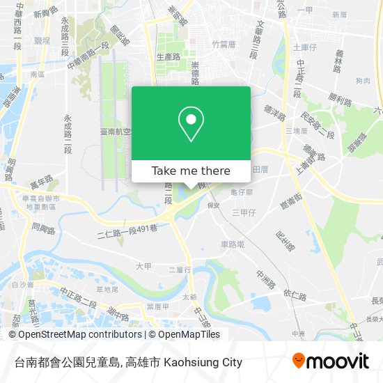 台南都會公園兒童島 map