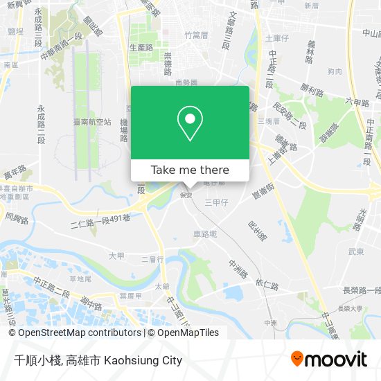 千順小棧地圖