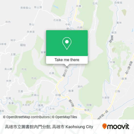 高雄市立圖書館內門分館 map