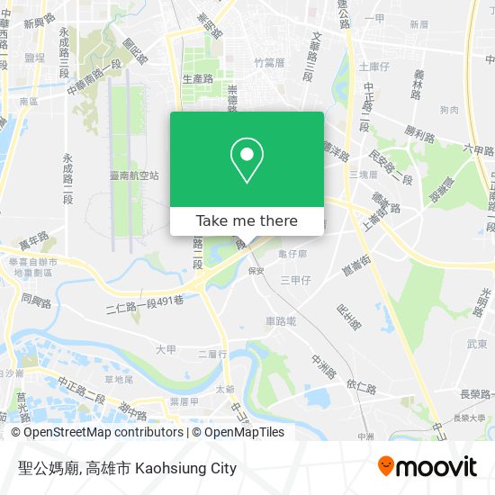 聖公媽廟 map