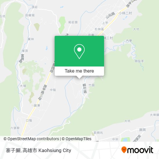 寨子腳 map