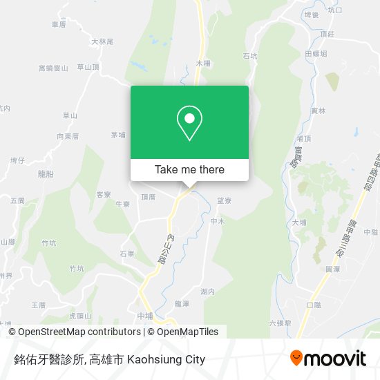 銘佑牙醫診所 map