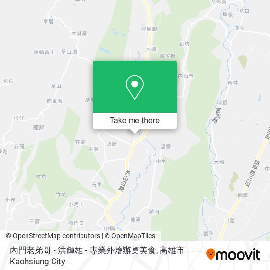 內門老弟哥 - 洪輝雄 - 專業外燴辦桌美食 map