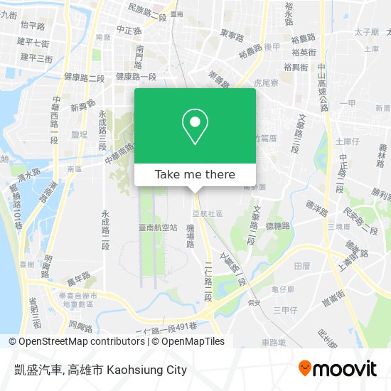 凱盛汽車 map