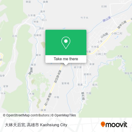 大林天后宮 map